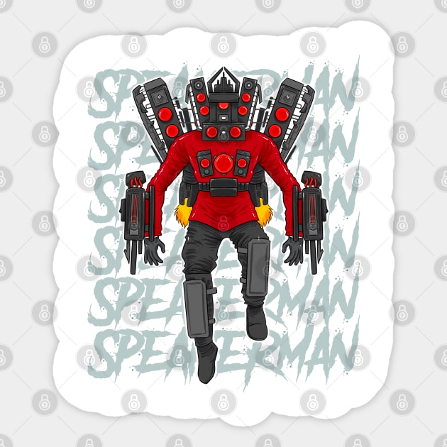 skibidi toilet speakerman G man toilet Sticker by Draw For Fun 